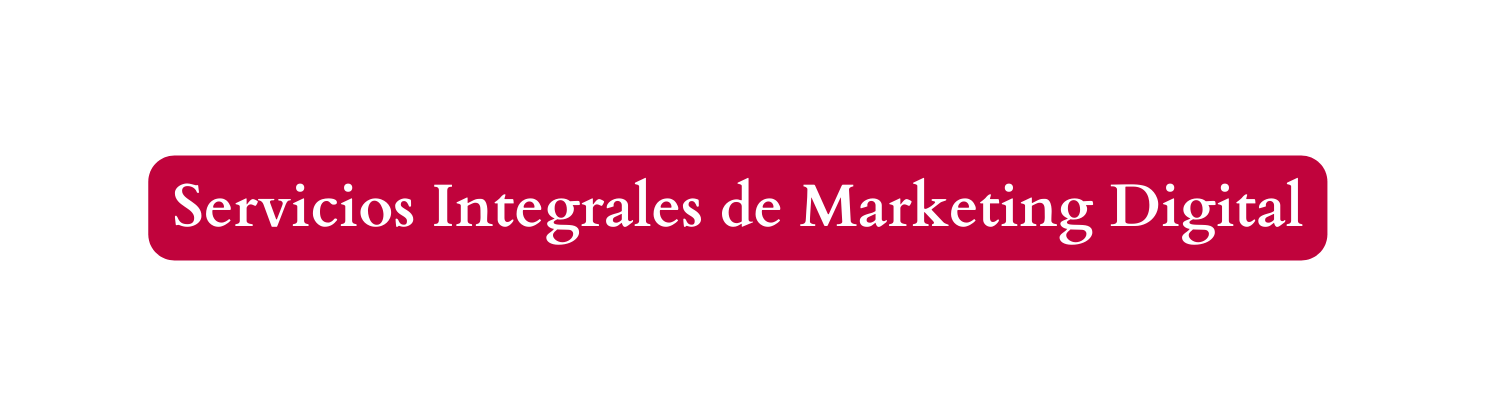 Servicios Integrales de Marketing Digital